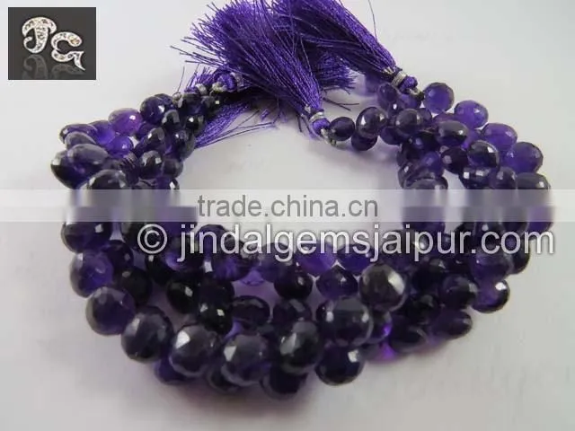 Wholesale African Amethyst Faceted Onion Beads