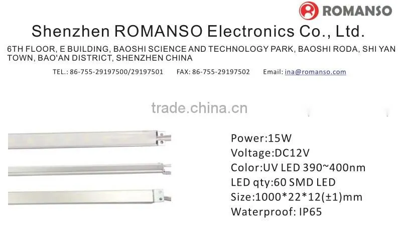 led strip 405nm uv led 10w 365nm high power uv leds 5050 15W led ring light