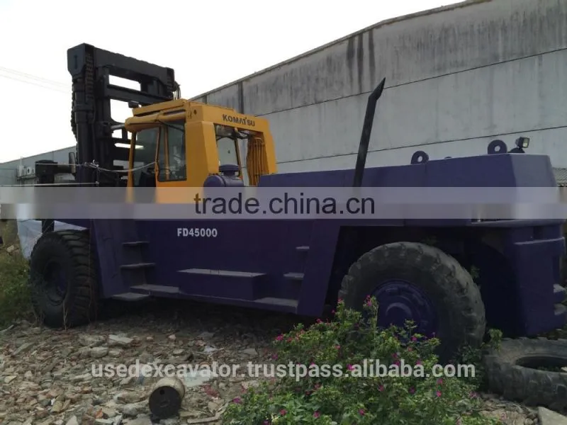 Used Komatsu FD45000(45 ton) Forklift For Sale