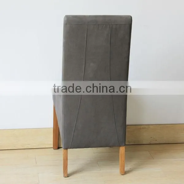 RCH-4065-2 Vintage Wood Stacking Chairs Fabric Dining Chair