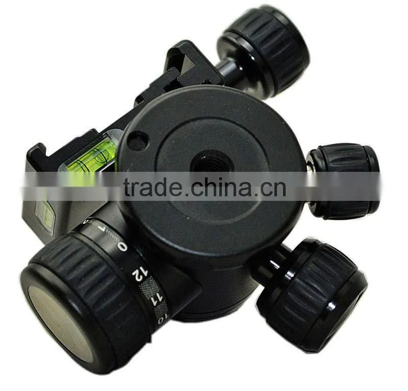 Photographic equipment tripod head camera digital video professional aluminum versatile ball head