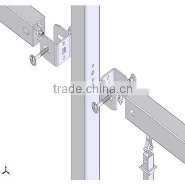 High quality safety cheap wrought iron tube fence