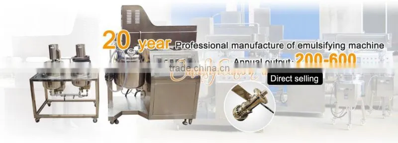 vacuum emulsifying mixer