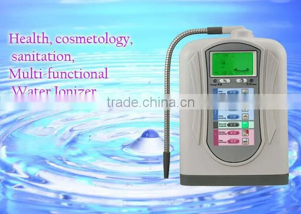 5 plate electrodes water ionizer for high pH 4-11