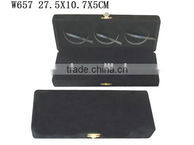 Black Velvet Coin Collection Case