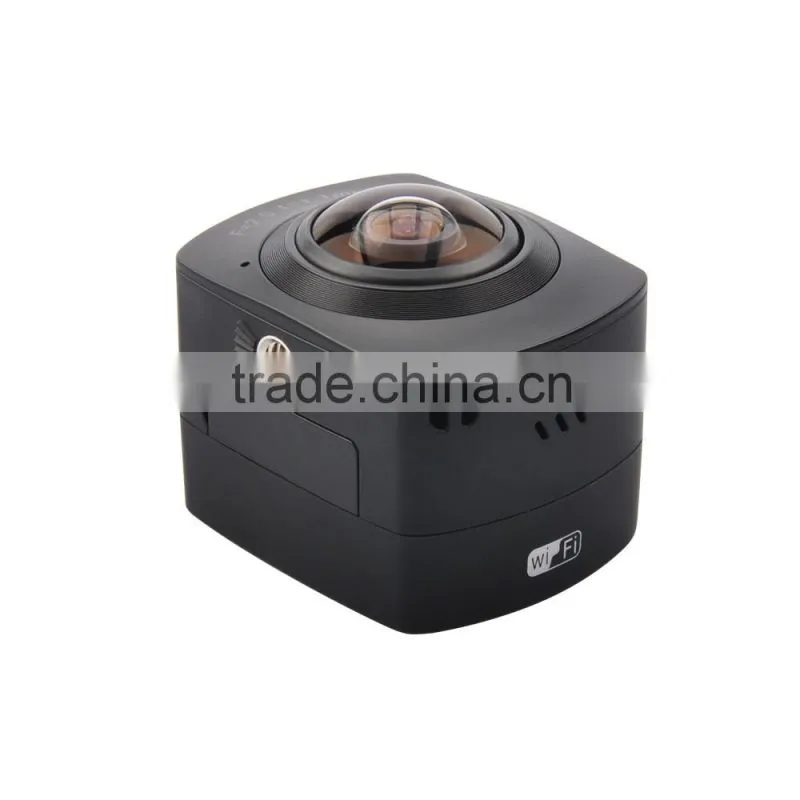 2016 Factory Price Panorama full HD 1080p sport camera V1 PRO 360 Action Camera Cube VR Mini Camera 360 Degrees Sports Camera