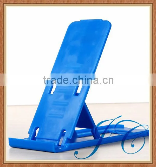 Simple but fashionable plastic cell car vent phone ring holder for desk