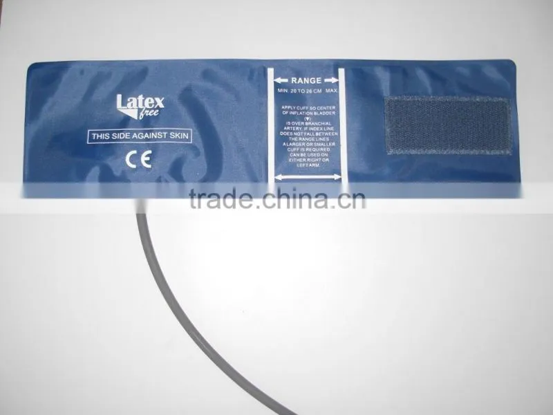 Reusable blood pressure cuff, Bladderless, (Latex-free)