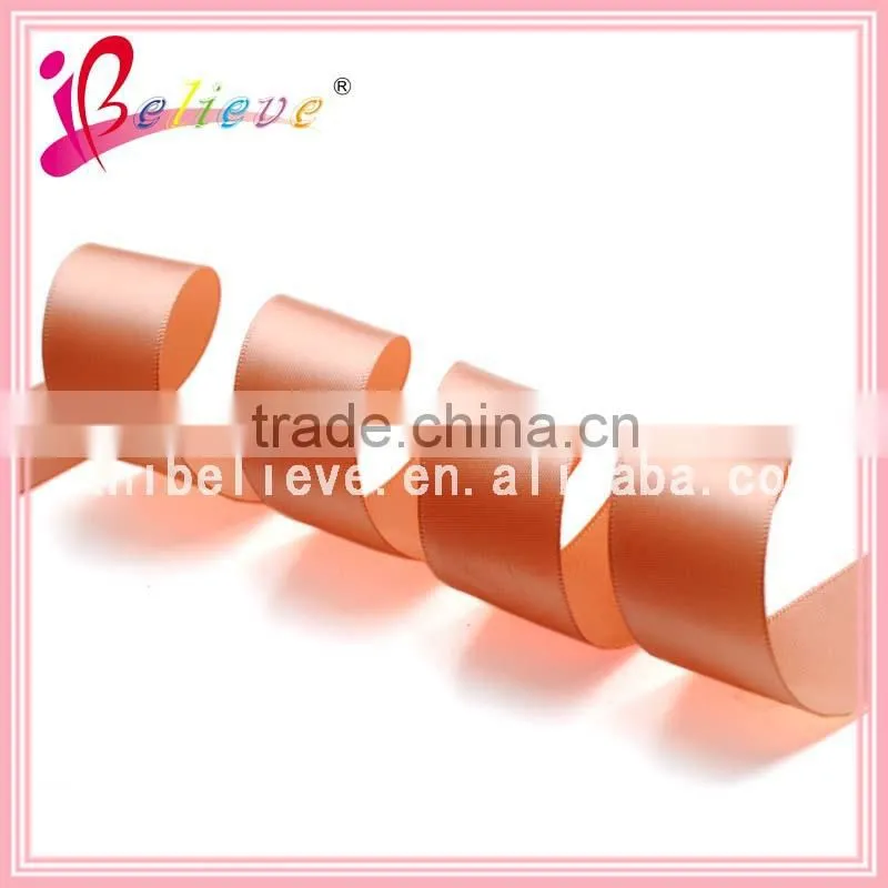7/8" polyester solid ribbon wholesale fancy bows made ribbon hair ornament