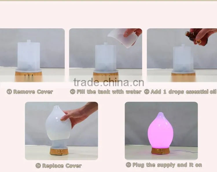 aroma mist air humidifier, home essential oil diffuser therapy, mini mist maker ultrasonic