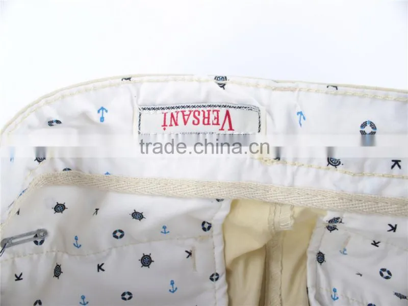 Mens new arrival cheap100%cotton stock apparel washed shorts