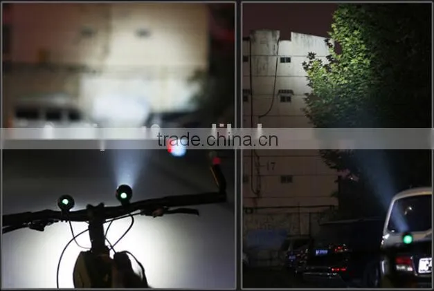 (120009) Aluminium Multi-functional head flashlight and super bike light
