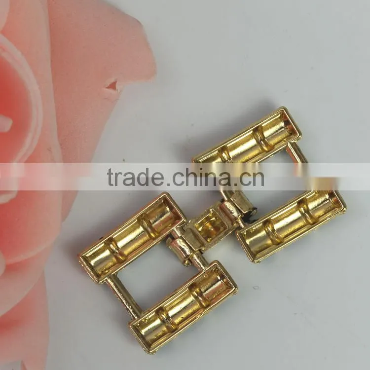 Best price bikini connector rhinestone, crystal rhinestone ribbon buckle for bikini Decoration