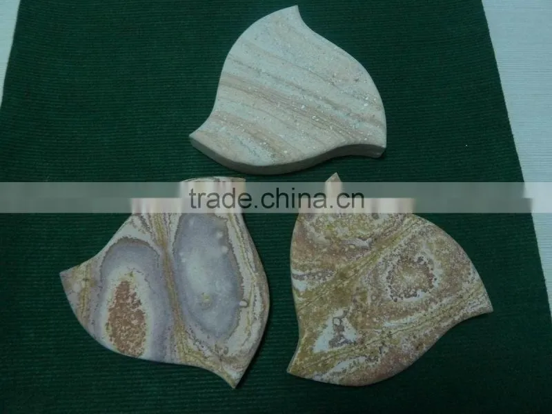 nature outdoor Rainbow sandstone bricks pavers