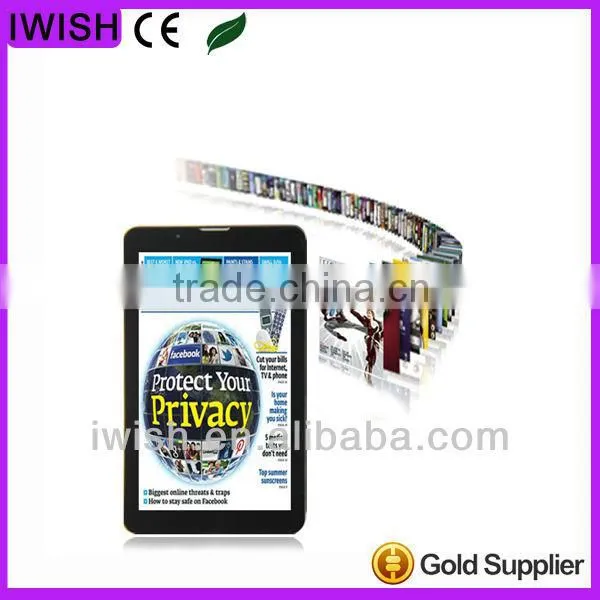 3g tablet pc phone with sim card support abdroid wifi bluetooth