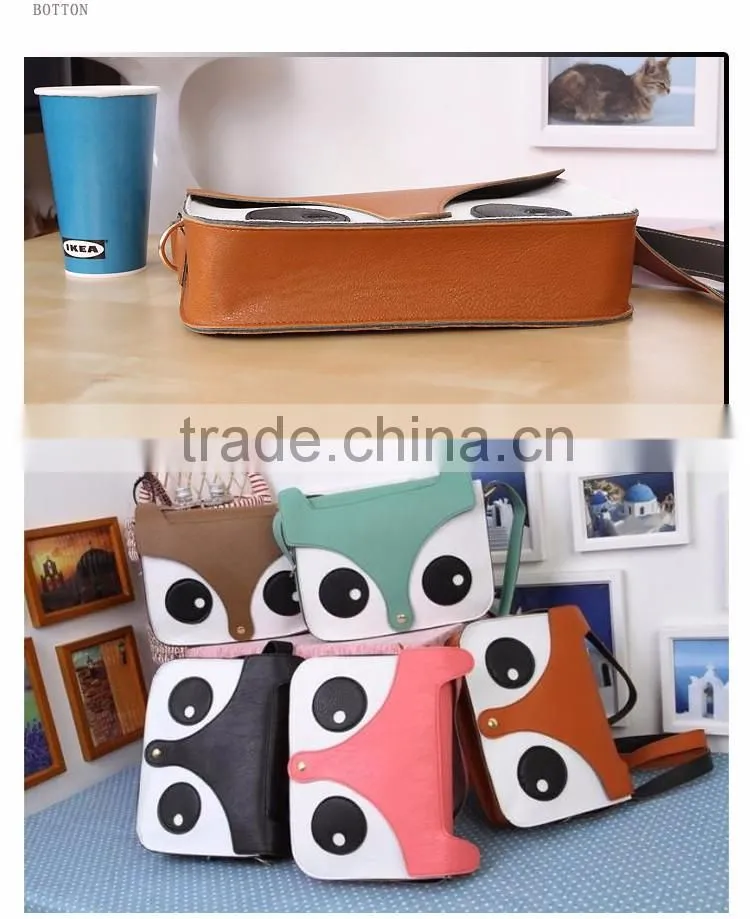 new sweet pu messenger bag ladies fashion fox shoulder bag handbag yiwu
