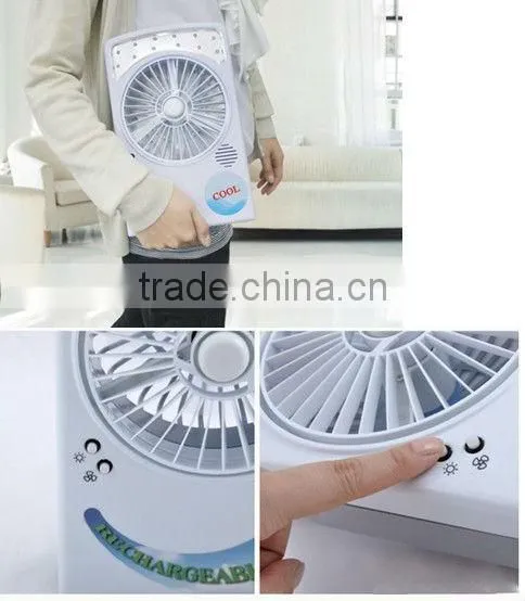 solar fans,solar fan,solar rechargeable emergency cooling fan with battery and LED light