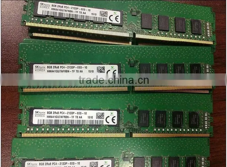 China Ram Supply Rerver Memory REG 8GB PC4-2133P -EE0-10 2133MHZ For Server Ram With Low Price