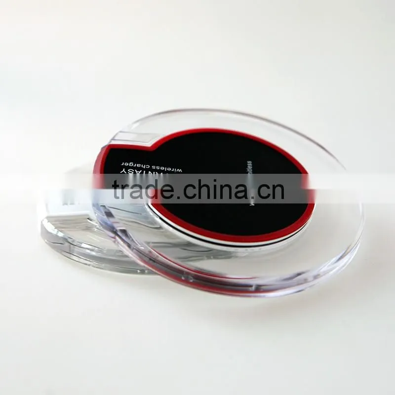 2016 New Product Qi Wireless Charger wireless charging pad for Samsung Galaxy S6 / S6 Edge