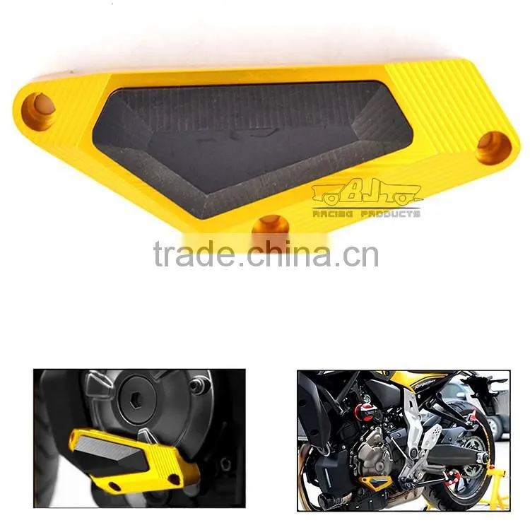 for Yamaha MT07 FZ7 BJ-EG-MT07 Golden Recommended Motorcycle Spare Parts Engine Guard Aluminum Engine Protector 2014-2015