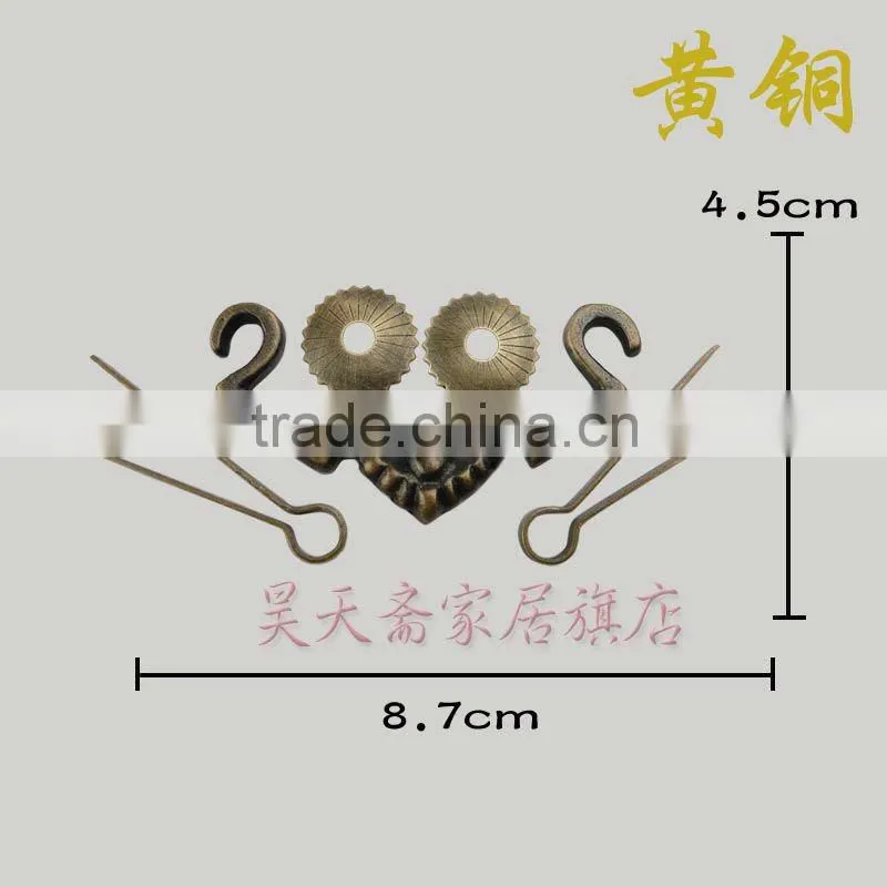 Furniture Hardware Brass Drawer Handles Copper Pull