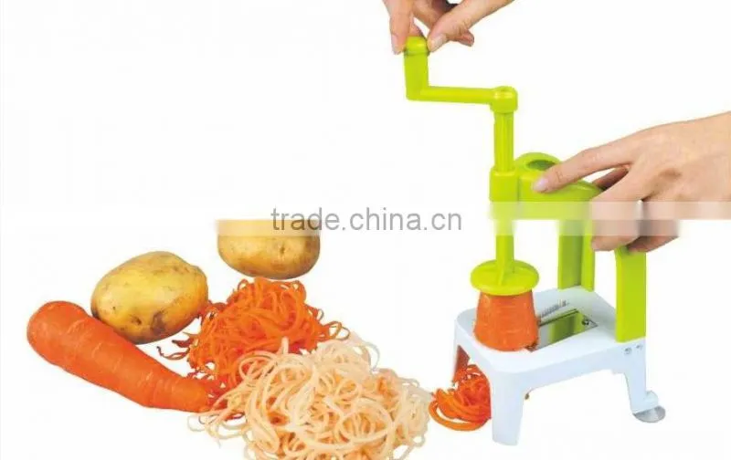 S/S+ABS 25*13.4*10.3 Creative kitchen multifunctional rotary vegetable grater
