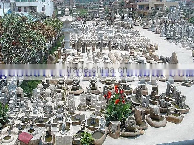 garden stone lamp