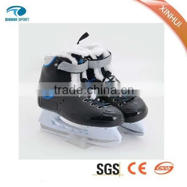 2015 New Style, HOT SALE and upscale Fixed size professional ice skates shoes & Ice Hockey Skates for ice rink
