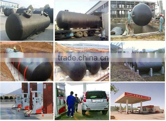 ABCDEF Underground Horizontal Oil Tank Price