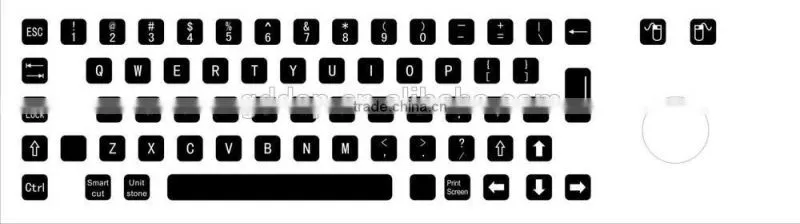 High quality standard metal keyboards