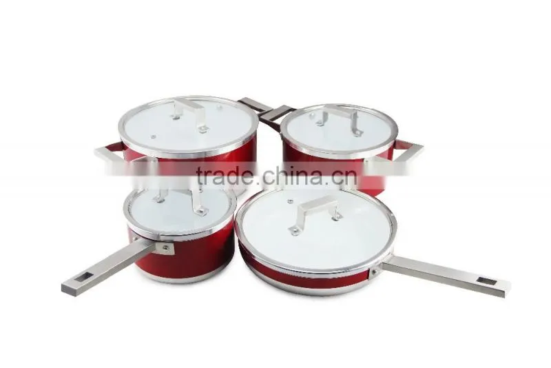 High Quality Aluminum 7 Pcs Cookware sets