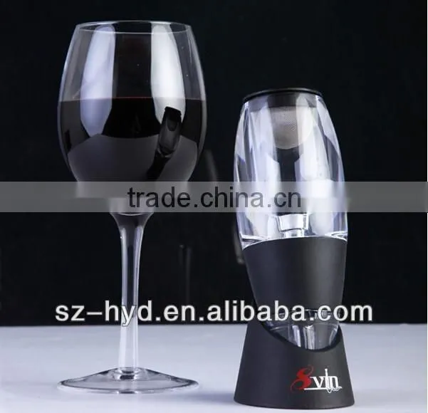 FDA charming mini portable magic decanter red wine aerator NT-TP722-1