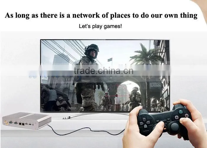 Industrial PC Server thin Client Intel Core i3 5010U 16GB RAM 256GB SSD Laptop Hard Disk for USB Flash Drive 2 HDMI 2COM 2RJ45