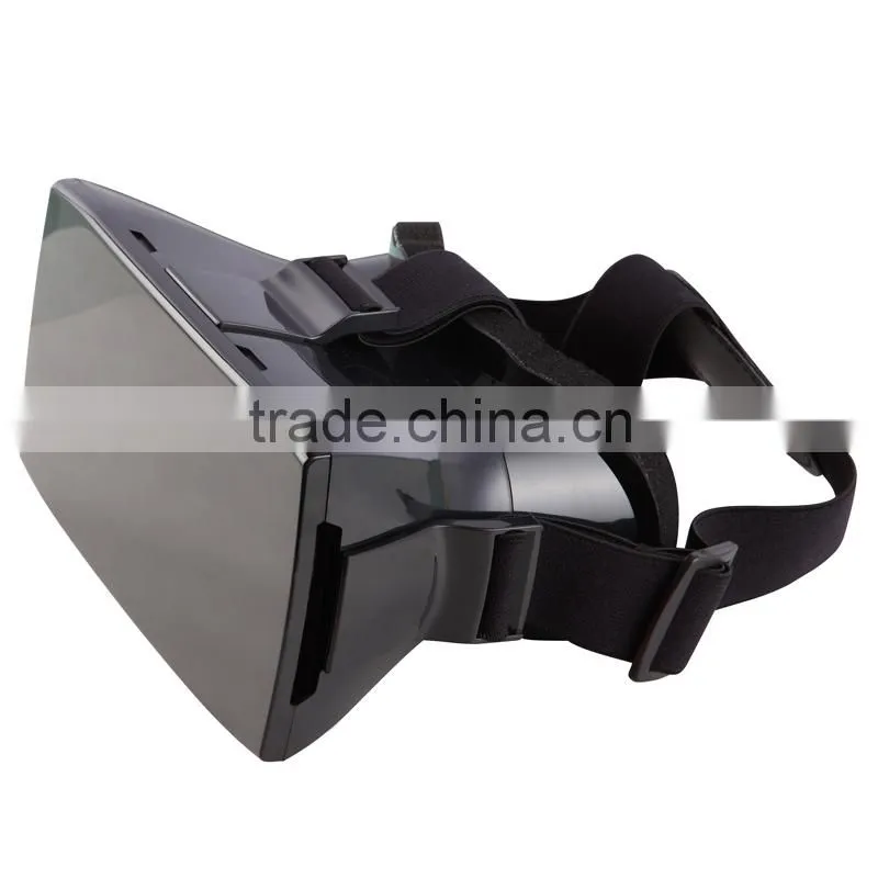 New Plastic Version 3D Virtual Reality Video Glasses Google Cardboard For 6.0inch phone