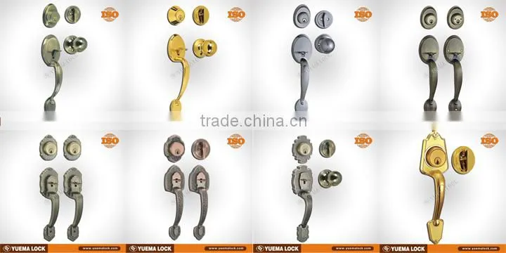 Zinc alloy / High quality / key in knob lock with deadbolt