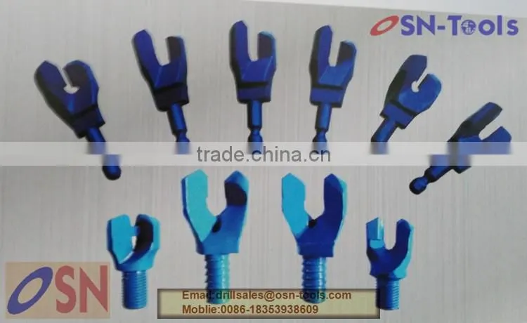 Diamond head pdc drill bit Coal Ore Mining, API standard