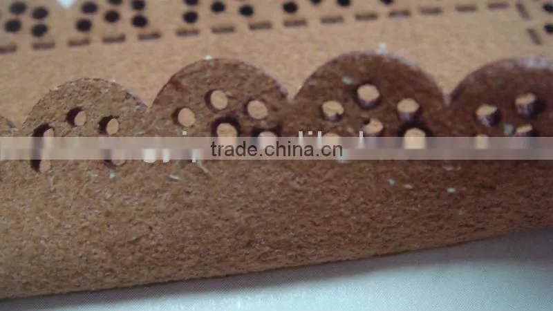 classical elegant leather label patch