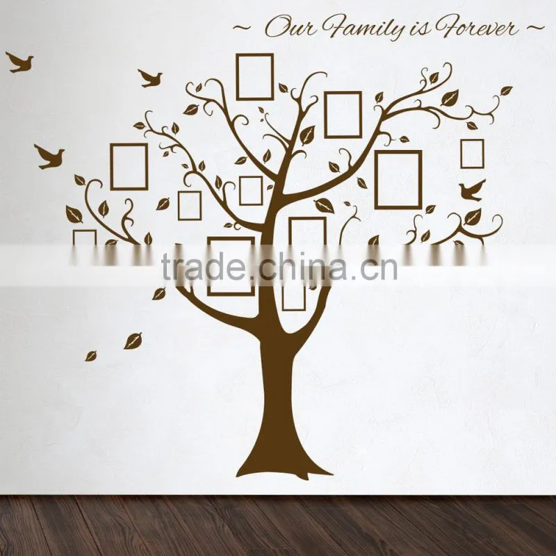Customized Top value fancy pvc wall sticker cartoon sticker home decoration