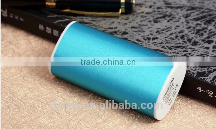 Aluminum Shell LOGO 18650 li ion 5200 mah external mobile battery charger phone power bank
