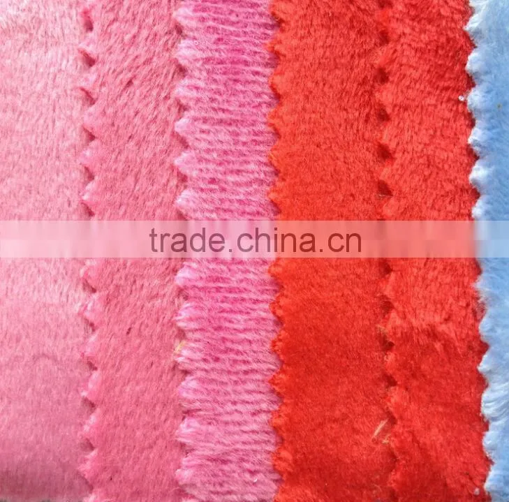 100 Polyester Good Quality For Curtain Chair Upholstery Velvet