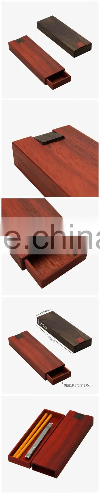 Matt Finished Gift Wooden Pen Packaging Box Pen Gift Box