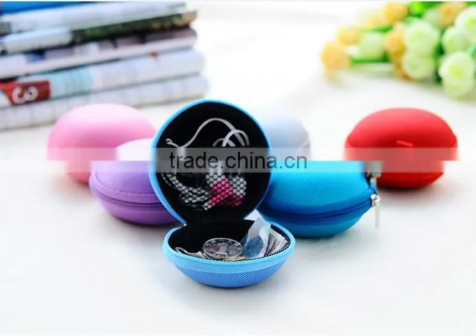 2016 factory stock cheap price mini EVA earphone case