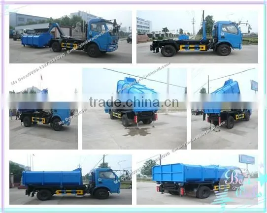 Garbage disposal container truck Arm Roll Refuse Truck wirh Garbage Container