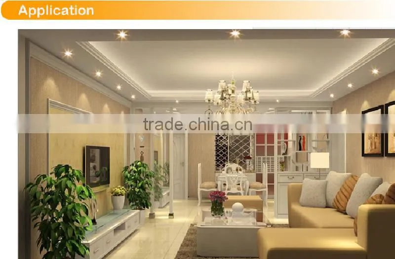 CE RoHS approved 5W round recessed indoor led down light