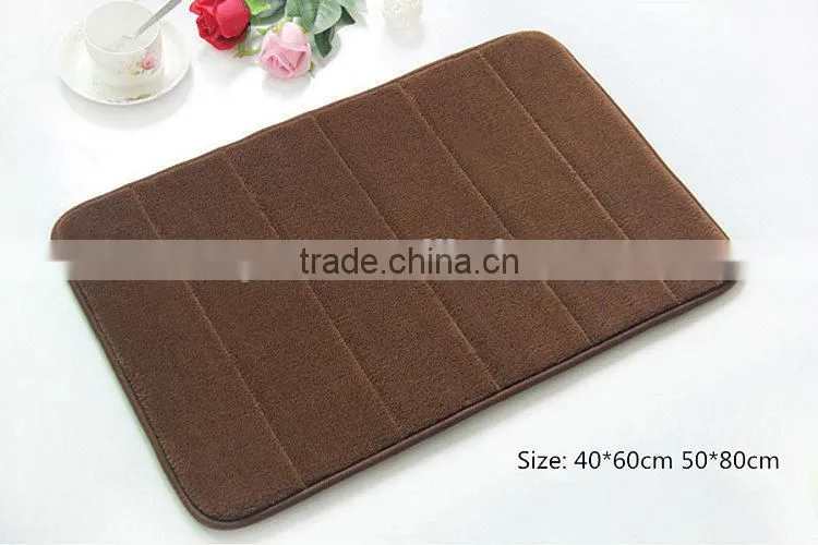 China direct factory top quality bath mat sets / thin bath mat