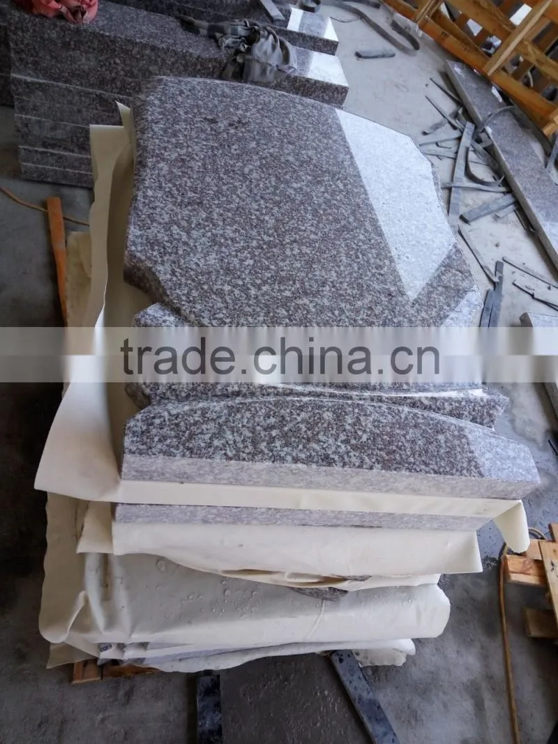 G664 granite cheap granite headstone
