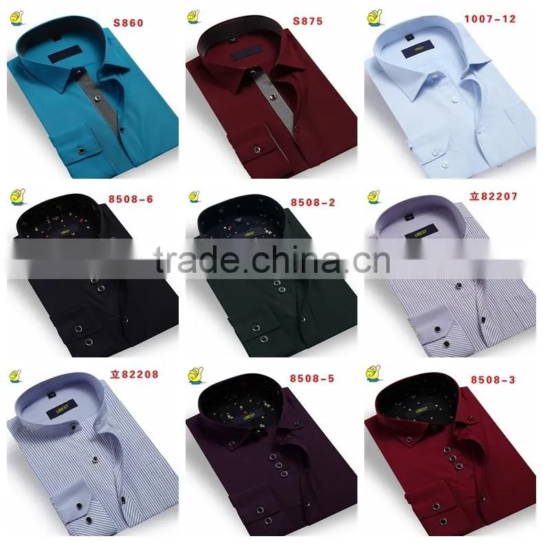 Wholesale Latest shirt designs for men slim fit shirt man linen shirts