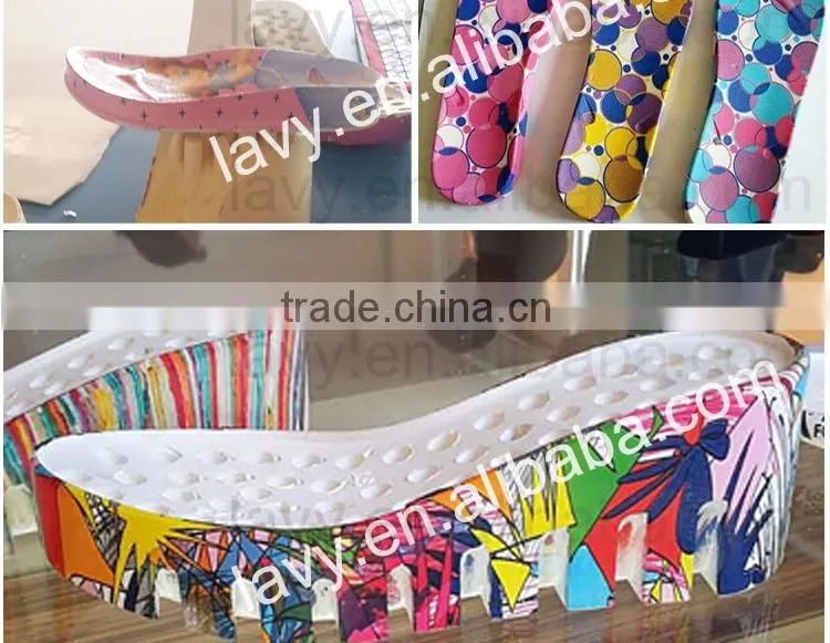 Lavy footwear plastic heat transfer film