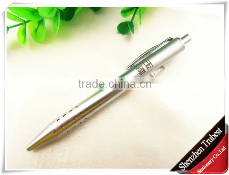 Metal ball pen , Retractable Roller ball pen