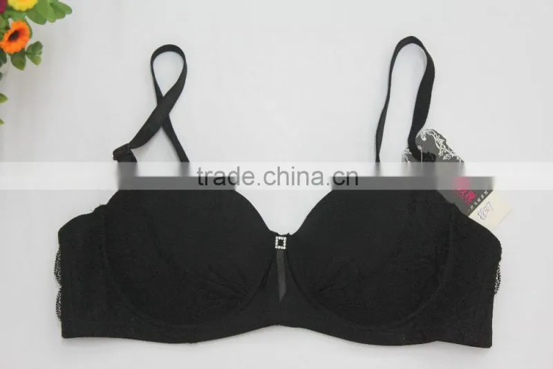 Demi Cup Strapless Lace Ladies Bra Sex Girls Photos
